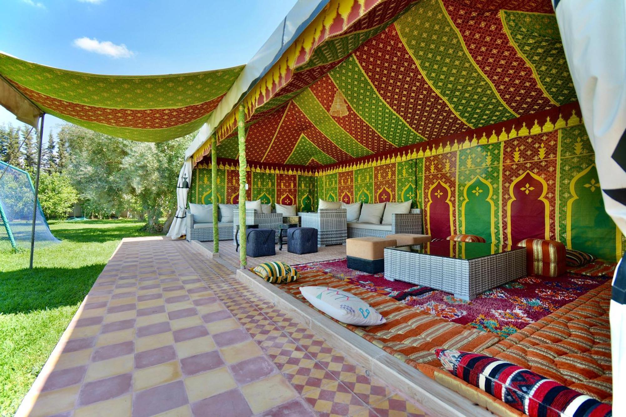 Ferme De Vacances Avec Une Grande Villa A Marrakech Marrakesh Exterior foto