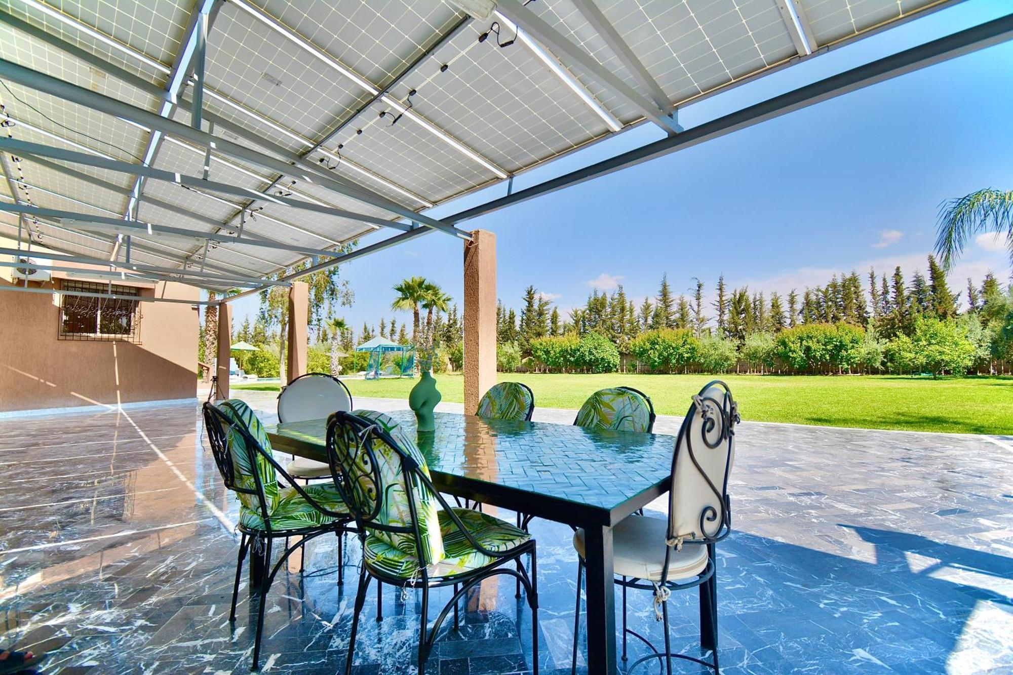 Ferme De Vacances Avec Une Grande Villa A Marrakech Marrakesh Exterior foto