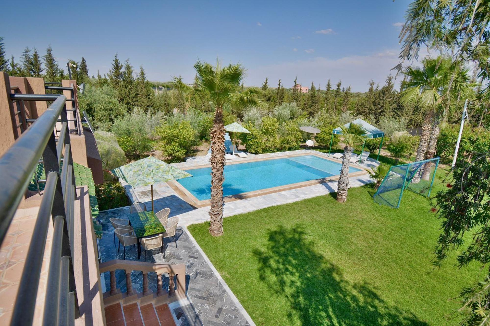 Ferme De Vacances Avec Une Grande Villa A Marrakech Marrakesh Exterior foto