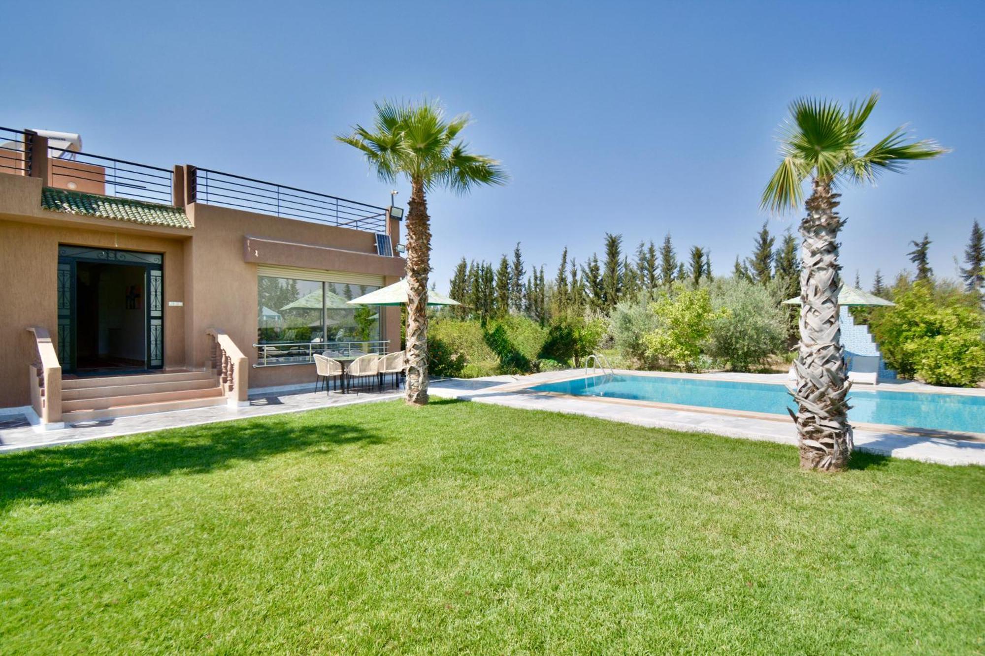 Ferme De Vacances Avec Une Grande Villa A Marrakech Marrakesh Exterior foto
